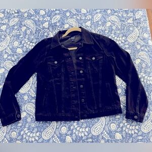 GAP black denim jacket